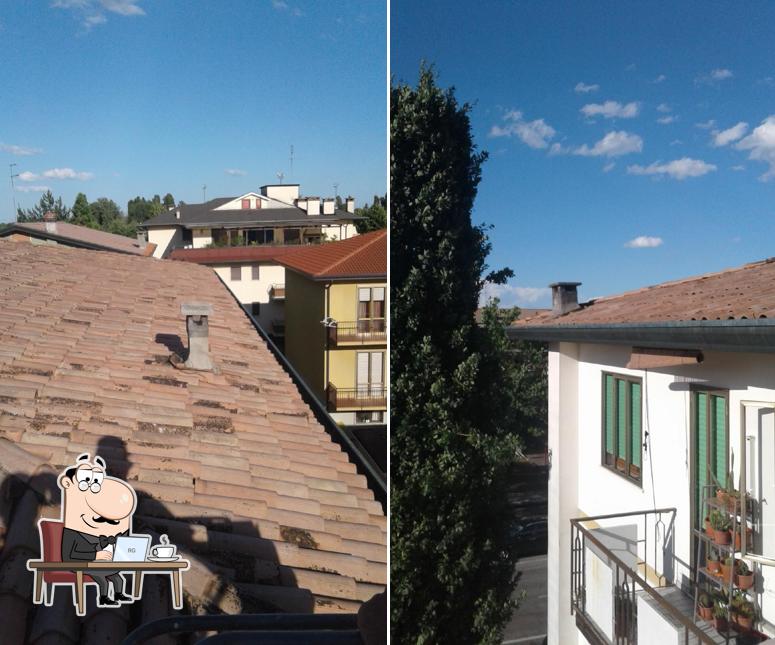Gli interni di Gnam Gnam di giada