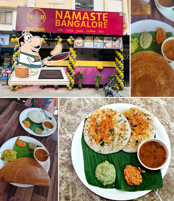 Pancakes at Namaste Bangalore