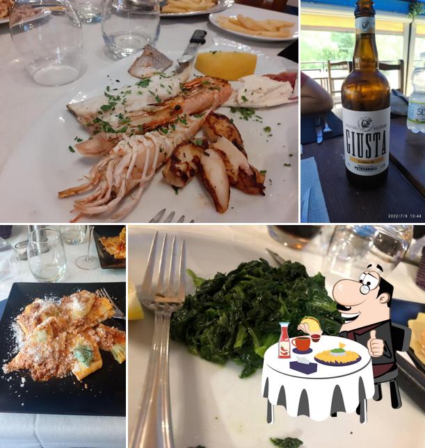 Piatto di formaggi al Ristorante Pizzeria Grotta Azzurra