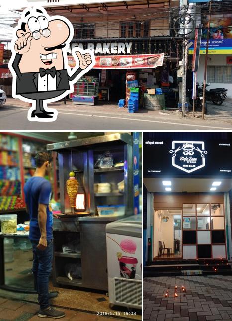 The interior of Safa Bakery