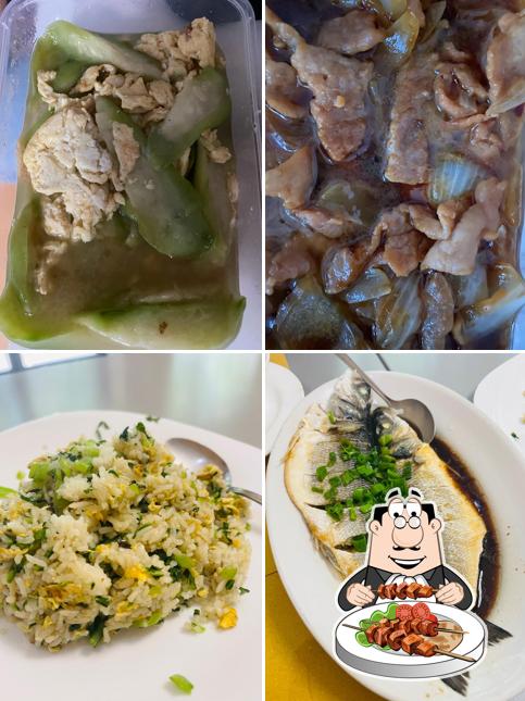 Platti al Trattoria Cinese Xiyuan