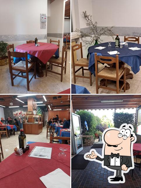 Gli interni di Trattoria Pizzeria 33