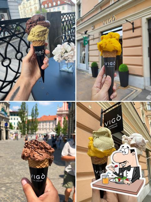 Cibo al VIGÒ Sorbetto