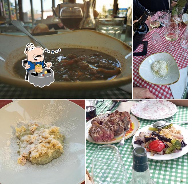 Platti al Caciosteria Due Ponti