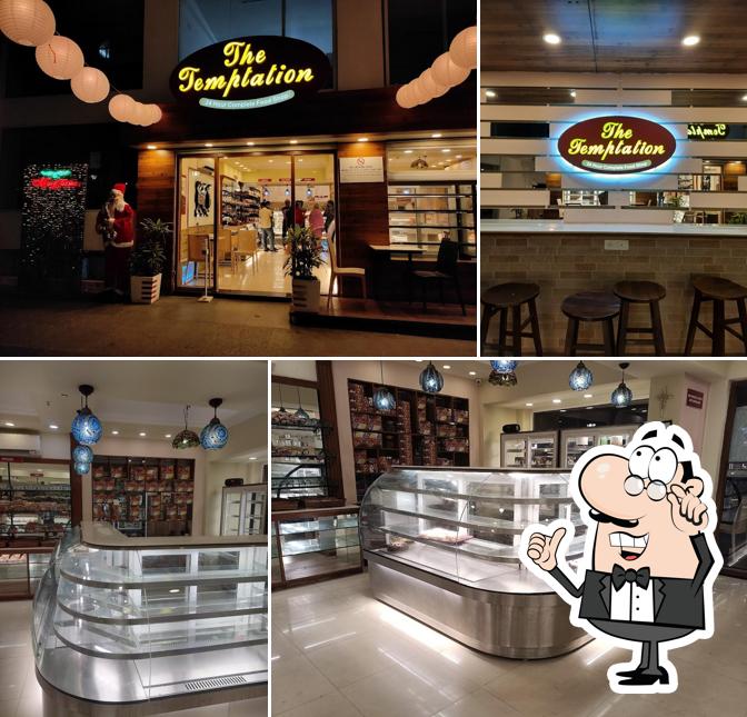 The interior of The Temptation Margao 24x7 - Complete Food Shop
