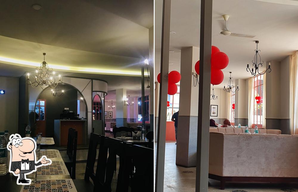 The interior of AR DINE Fine Restaurant