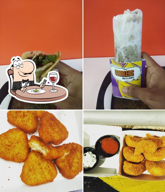 Food at Gobblers Rolls & Bowls