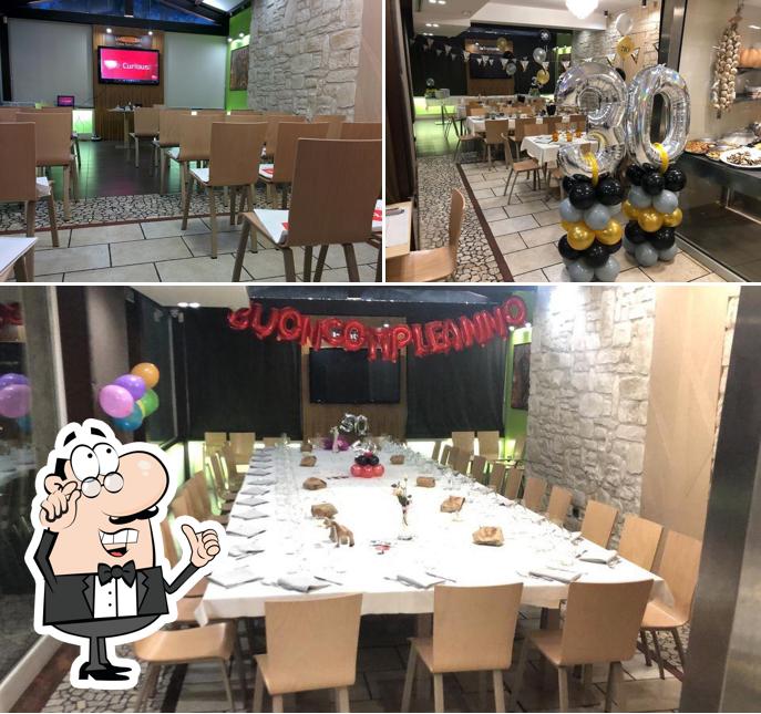 Gli interni di La Trattoria