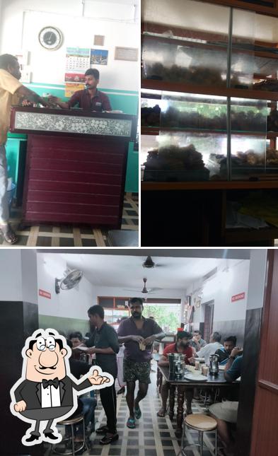 The interior of Nadan Thattukada Edavetty, Thodupuzha