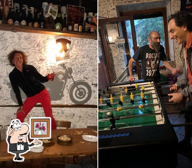 Gli interni di Bar Zio