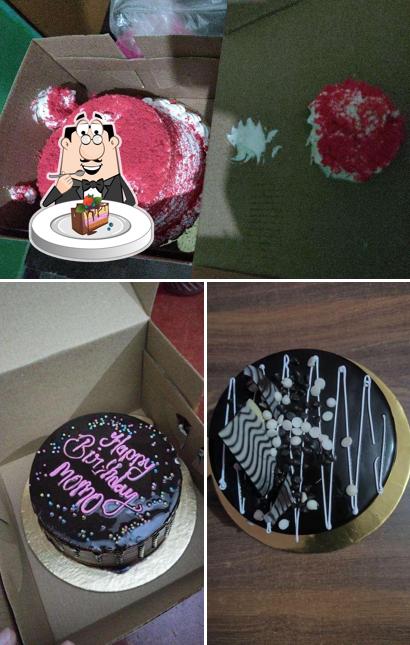 Chocolate cake at Cake Swami