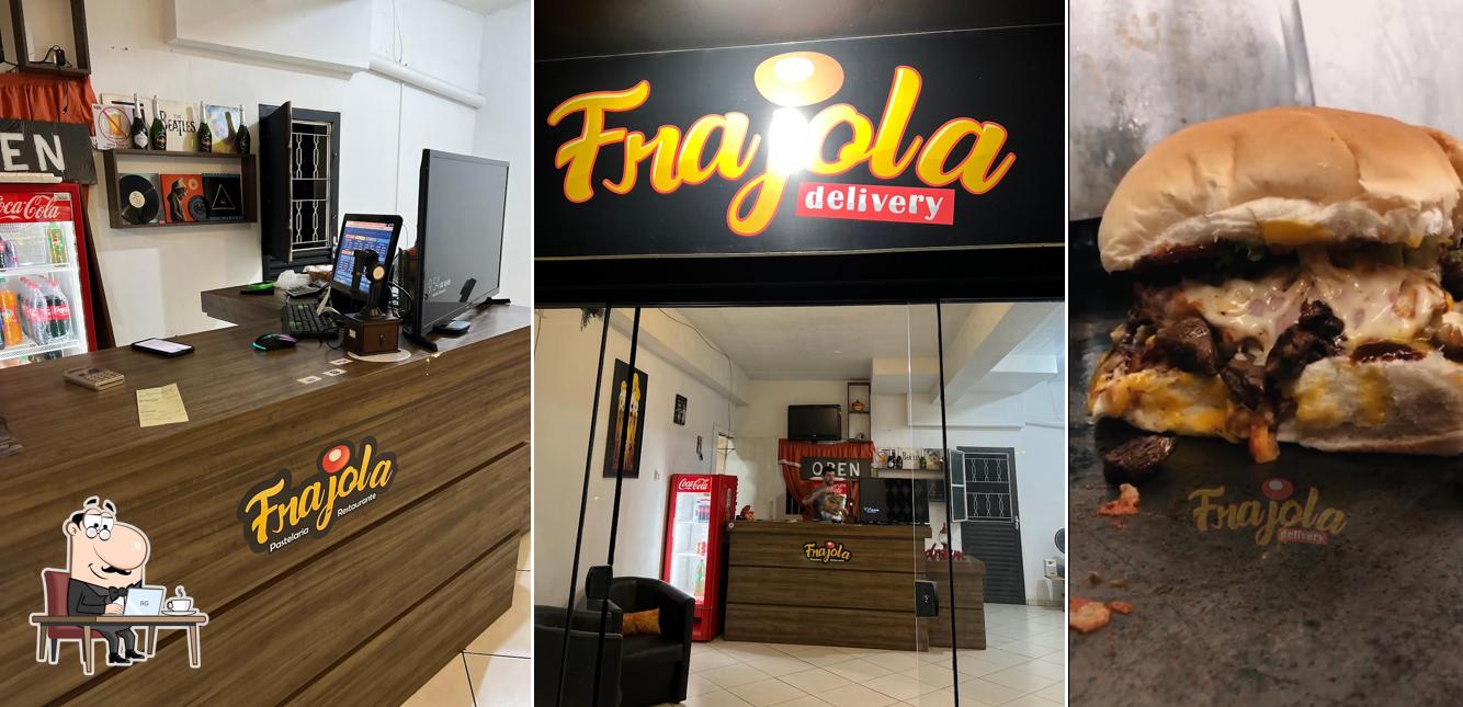 O interior do Frajola Delivery