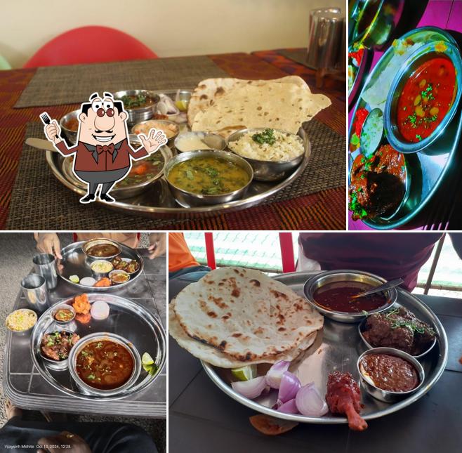 Food at Hotel new padmavati