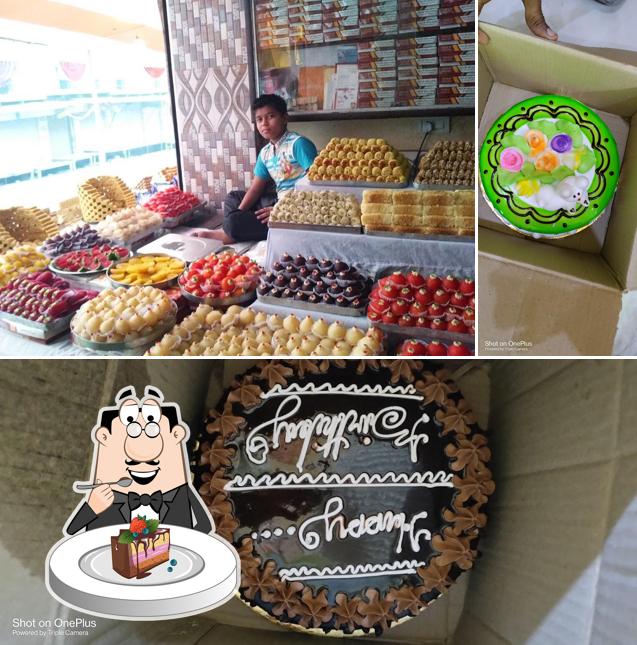 Chocolate cake at Nehruji Sweets