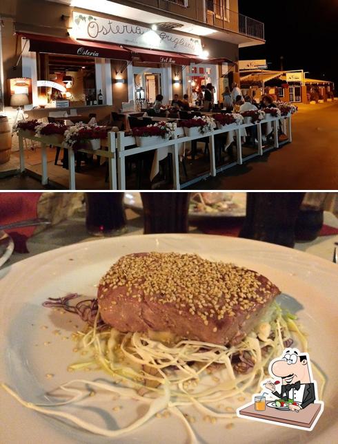 Platti al Osteria del Mar Griglieria
