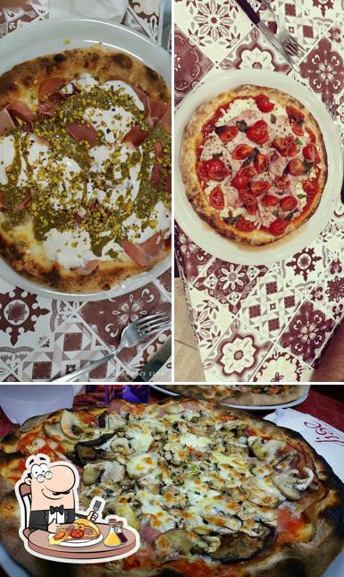Ordina tra le molte varianti di pizza