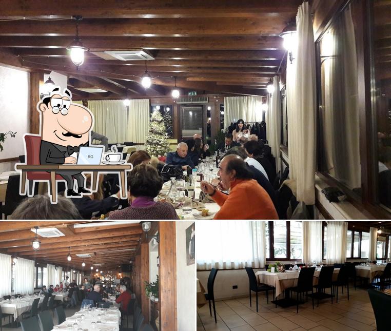 Gli interni di Ristorante da Leda e Santino