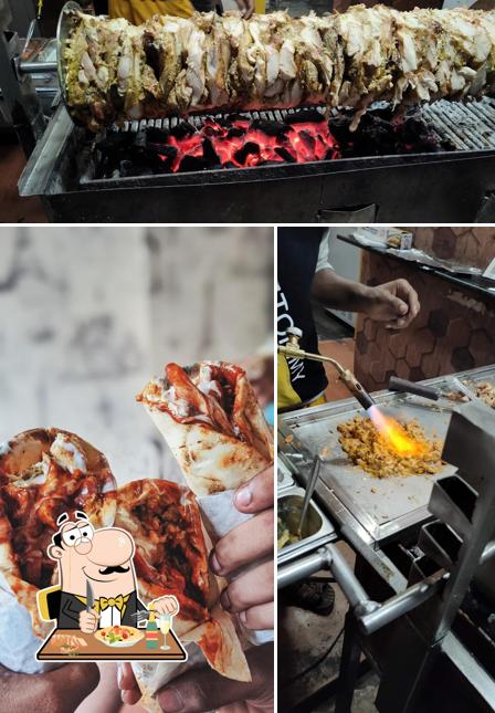 Food at SF Charcoal Shawarma and Grills