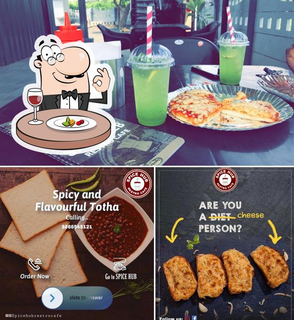 Among various things one can find food and interior at Amora Restro Cafe, zundal