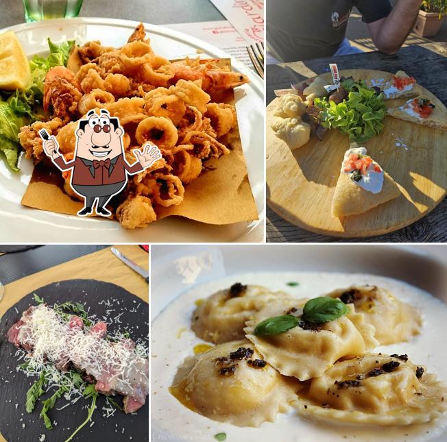 Platti al Ristorante Pizzeria Il Giardino di Strada