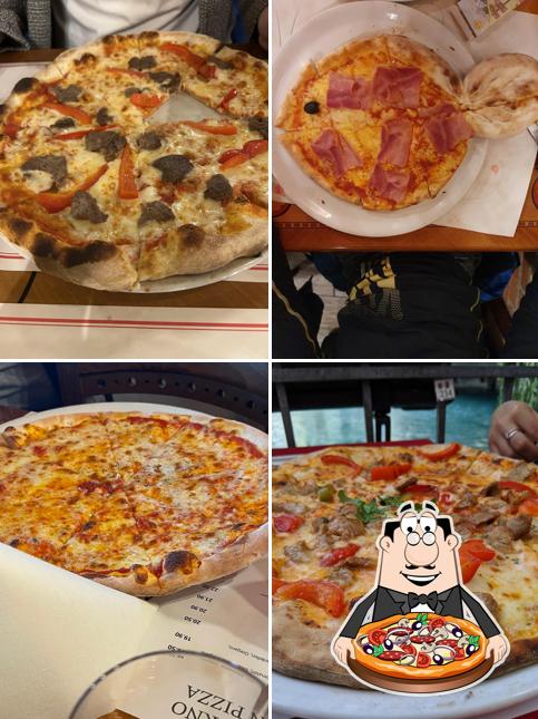 A Ristorante Pizzeria al Ponte, puoi provare una bella pizza