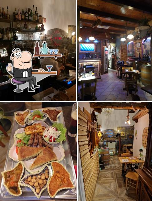 Gli interni di Trattoria Rustico