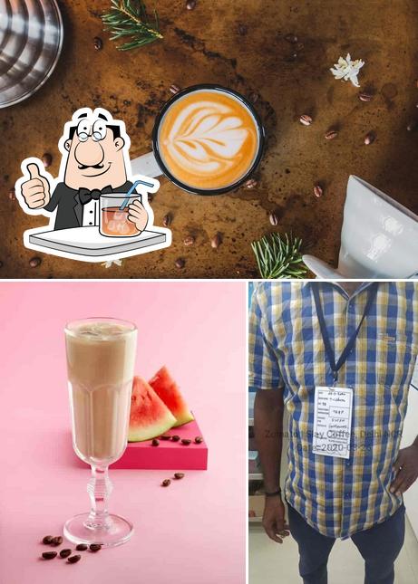 SLAY Coffee is distinguished by drink and interior