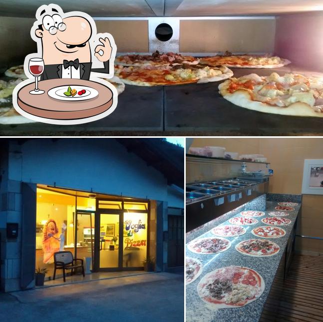 Voglia di Pizza si caratterizza per la cibo e interni