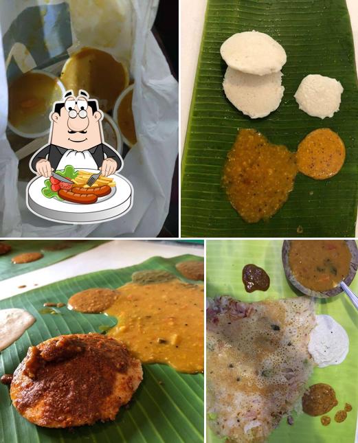Meals at Murugan Idli Shop