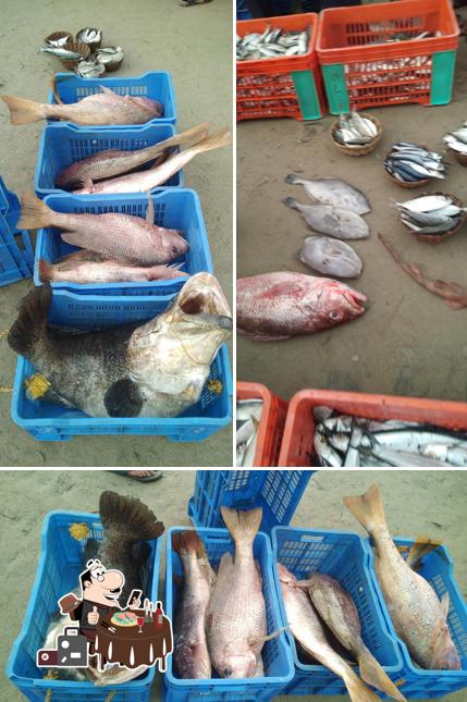 There’s a range of fish dishes