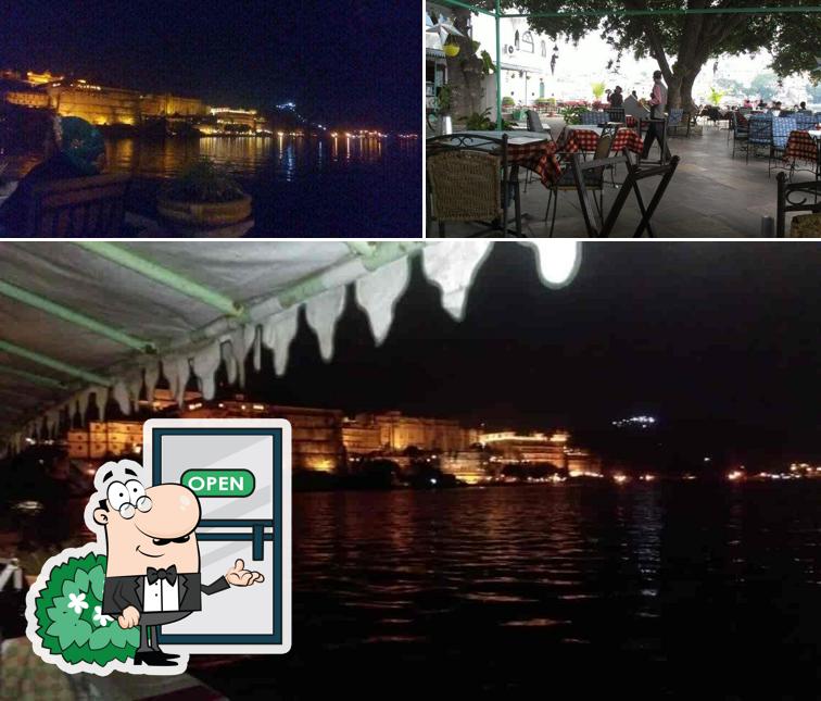 The image of exterior and interior at Ambrai Restaurant