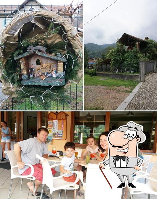 Guarda la foto che raffigura la esterno e interni di Bar Dei Tigli