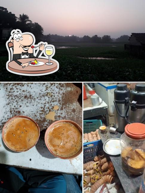 The photo of food and exterior at Bappa's Tea Stall