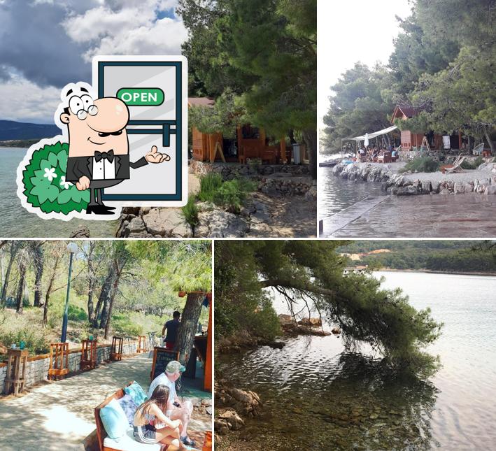 Gli esterni di Beach Kafić