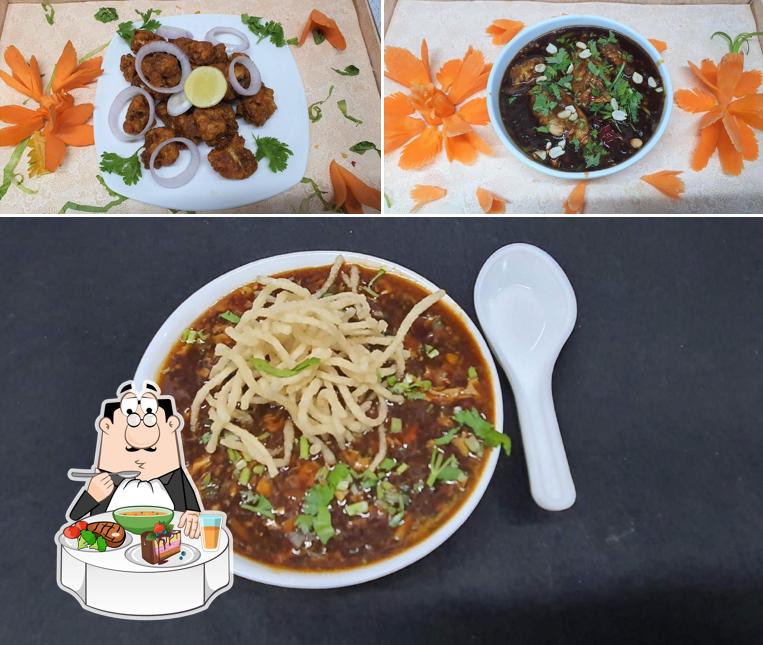 Hot and sour soup at Flirty Chinese