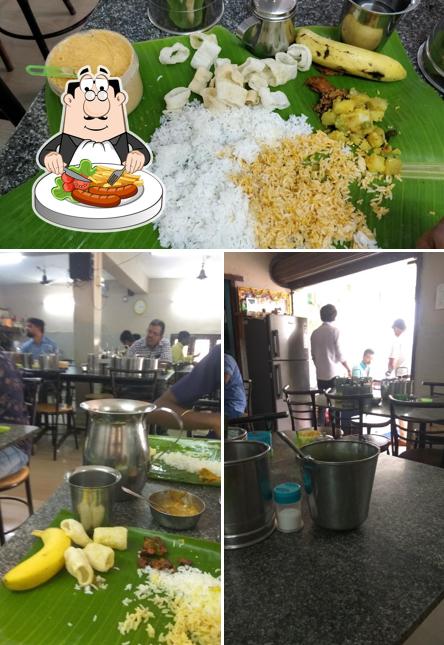 Food at Naidu Andhra Mess