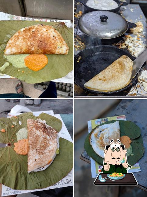 Food at Naveen Butter Dosa Camp
