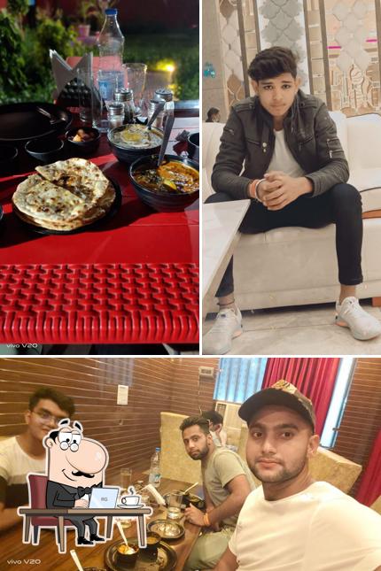 Among various things one can find interior and pizza at Pradhan Restaurant & Garden