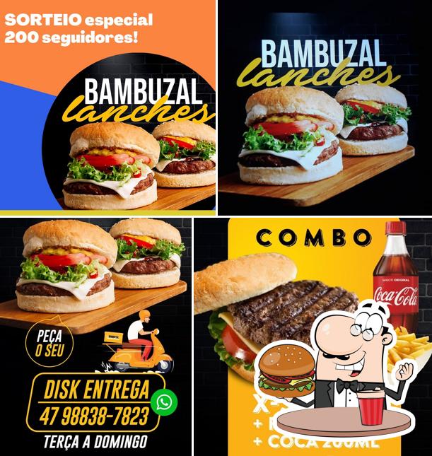 Hambúrguer em Bambuzal Lanches