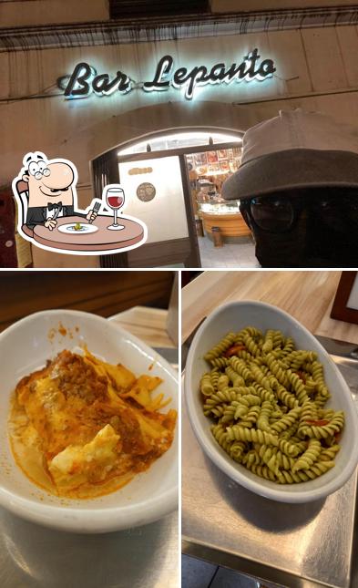 La foto della cibo e esterno di Bar Lepanto