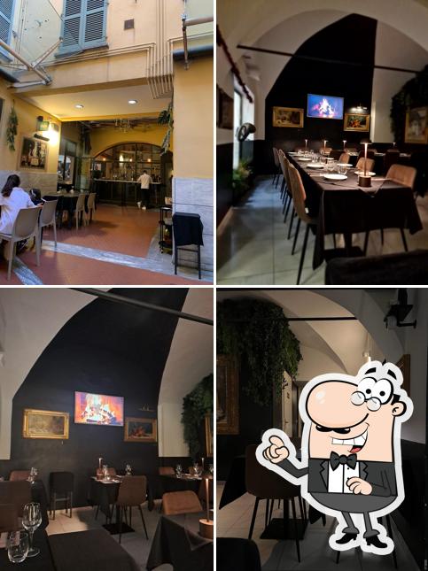 Gli interni di The Gallery Pizzart Food & Drink
