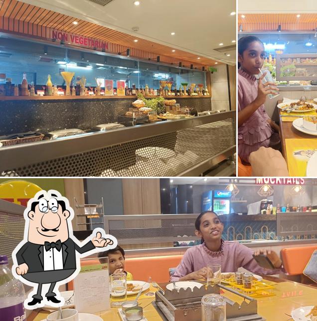 The interior of AB's - Absolute Barbecues Medipally