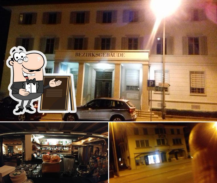 Goditi la vista dagli esterni di Blue Cocktailbar