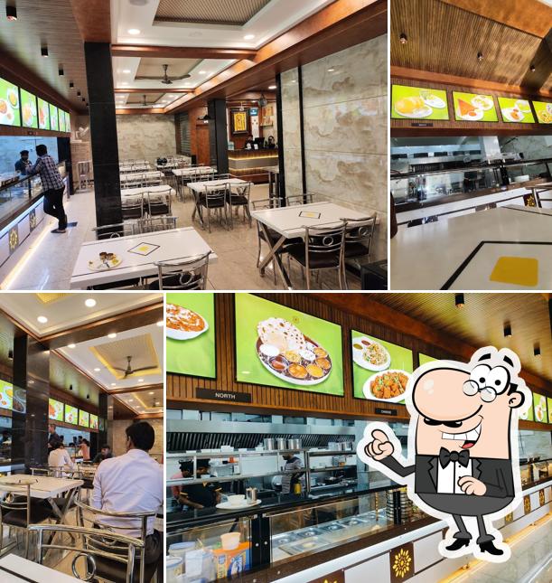 The interior of DAKSHIN DELIGHT PURE VEG