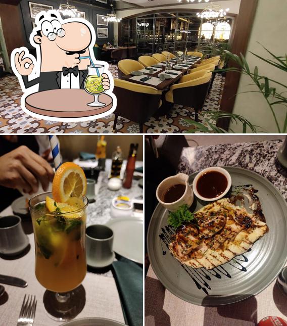 Among different things one can find drink and interior at Eddies Chandigarh
