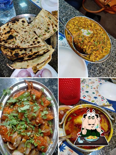 Food at KHANA KHAZANA MAKKHANWALA and HOTEL HIMALAYA GREEN