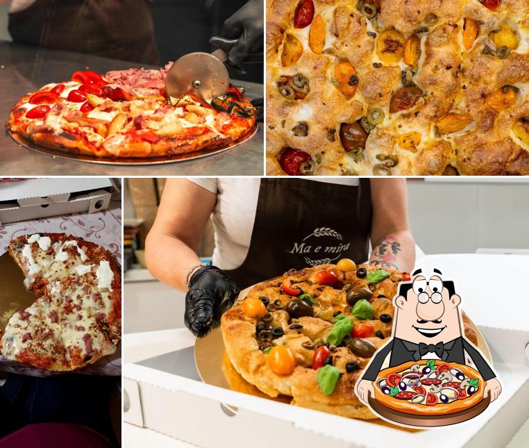 Prenditi tra le molte varianti di pizza