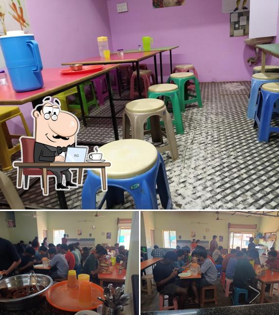 The interior of Malabar Mess