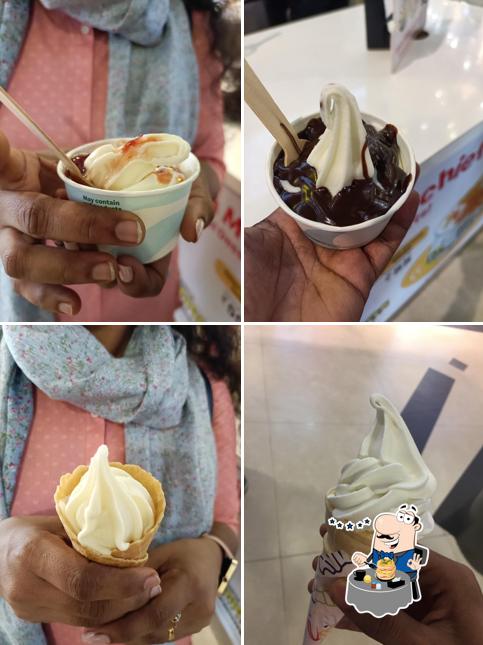 Food at McDonald's Ice-cream Shop