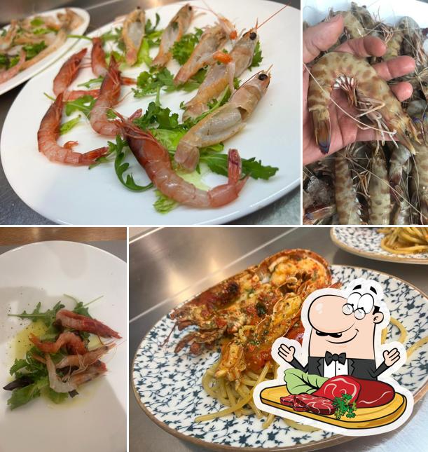 Carpaccio di manzo al Osteria La Saraga